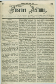 Posener Zeitung. 1858, [№] 112 (15 Mai) + dod.