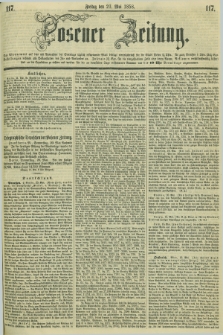 Posener Zeitung. 1858, [№] 117 (21 Mai) + dod.
