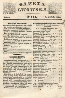 Gazeta Lwowska. 1845, nr 144