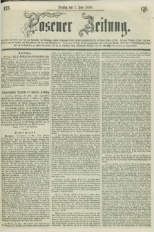 Posener Zeitung. 1858, [№] 125 (1 Juni) + dod.