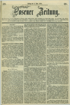 Posener Zeitung. 1858, [№] 128 (4 Juni) + dod.