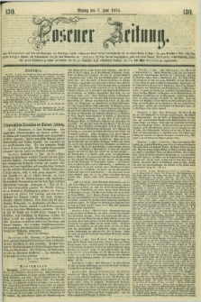 Posener Zeitung. 1858, [№] 130 (7 Juni) + dod.