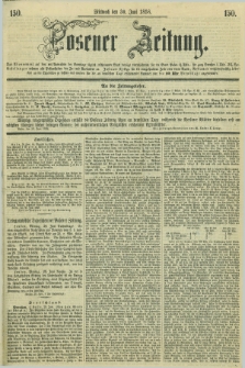 Posener Zeitung. 1858, [№] 150 (30 Juni) + dod.