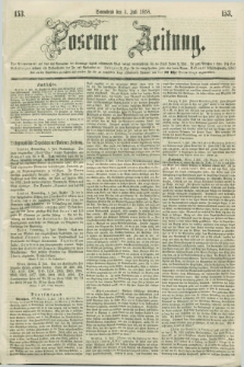 Posener Zeitung. 1858, [№] 153 (3 Juli) + dod.