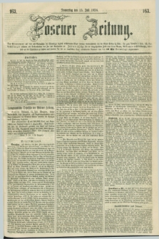 Posener Zeitung. 1858, [№] 163 (15 Juli) + dod.