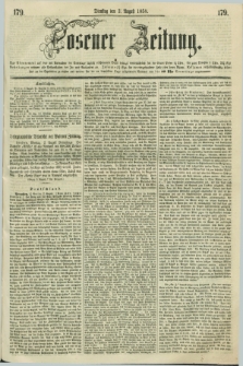 Posener Zeitung. 1858, [№] 179 (3 August)