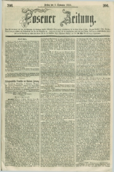 Posener Zeitung. 1858, [№] 206 (3 September) + dod.