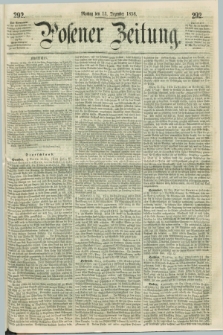 Posener Zeitung. 1858, [№] 292 (13 Dezember) + dod.