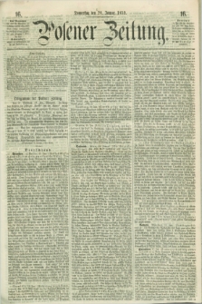 Posener Zeitung. 1859, [№] 16 (20 Januar) + dod.
