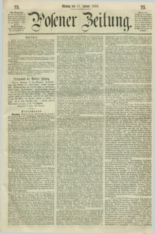 Posener Zeitung. 1859, [№] 25 (31 Januar) + dod.