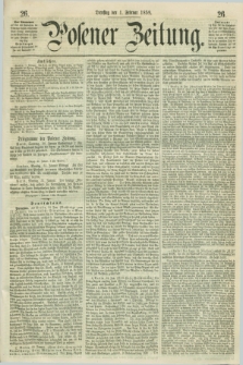 Posener Zeitung. 1859, [№] 26 (1 Februar) + dod.