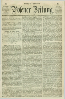 Posener Zeitung. 1859, [№] 28 (3 Februar) + dod.