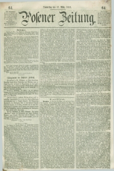 Posener Zeitung. 1859, [№] 64 (17 März) + dod.