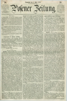 Posener Zeitung. 1859, [№] 78 (2 April) + dod.