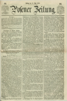 Posener Zeitung. 1859, [№] 111 (13 Mai) + dod.
