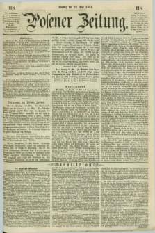 Posener Zeitung. 1859, [№] 118 (23 Mai) + dod.