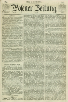 Posener Zeitung. 1859, [№] 124 (30 Mai) + dod.