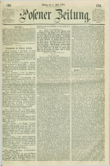 Posener Zeitung. 1859, [№] 129 (6 Juni) + dod.