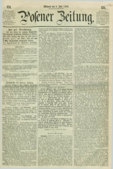 Posener Zeitung. 1859, [№] 131 (8 Juni) + dod.