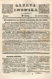 Gazeta Lwowska. 1845, nr 147