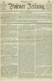 Posener Zeitung. 1859, [№] 144 (24 Juni) + dod.