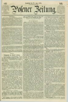 Posener Zeitung. 1859, [№] 145 (25 Juni) + dod.