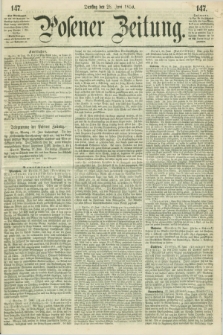 Posener Zeitung. 1859, [№] 147 (28 Juni) + dod.