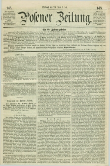 Posener Zeitung. 1859, [№] 148 (29 Juni) + dod.