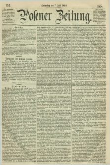 Posener Zeitung. 1859, [№] 155 (7 Juli) + dod.