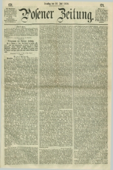 Posener Zeitung. 1859, [№] 171 (26 Juli) + dod.