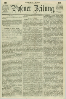 Posener Zeitung. 1859, [№] 172 (27 Juli)