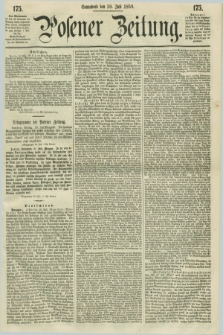 Posener Zeitung. 1859, [№] 175 (30 Juli) + dod.