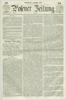 Posener Zeitung. 1859, [№] 209 (8 September) + dod.