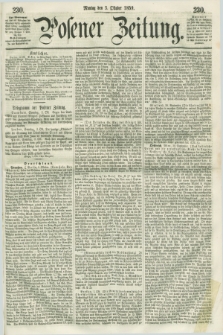 Posener Zeitung. 1859, [№] 230 (3 Oktober) + dod.