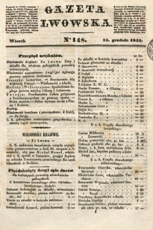 Gazeta Lwowska. 1845, nr 148
