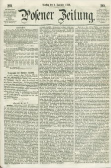 Posener Zeitung. 1859, [№] 261 (8 November) + dod.