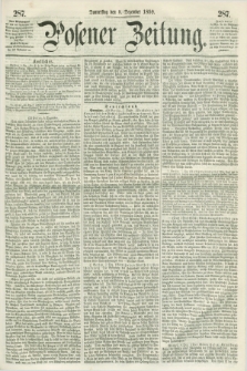 Posener Zeitung. 1859, [№] 287 (8 Dezember) + dod.
