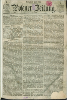 Posener Zeitung. 1860, [№] 1 (2 Januar) + dod.