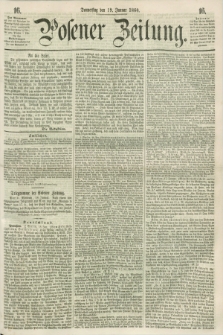 Posener Zeitung. 1860, [№] 16 (19 Januar) + dod.