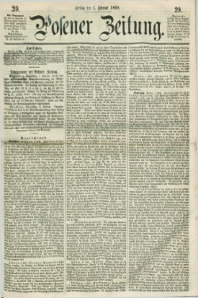 Posener Zeitung. 1860, [№] 29 (3 Februar) + dod.