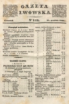 Gazeta Lwowska. 1845, nr 149