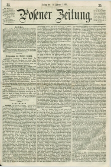 Posener Zeitung. 1860, [№] 35 (10 Februar) + dod.