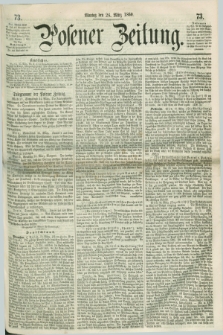 Posener Zeitung. 1860, [№] 73 (26 März) + dod.