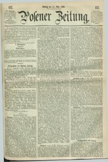 Posener Zeitung. 1860, [№] 117 (21 Mai) + dod.