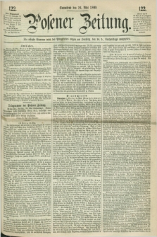 Posener Zeitung. 1860, [№] 122 (26 Mai) + dod.