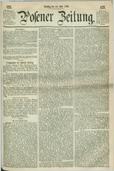 Posener Zeitung. 1860, [№] 123 (29 Mai) + dod.