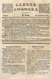 Gazeta Lwowska. 1845, nr 150
