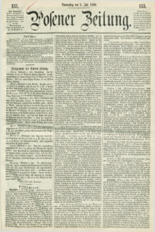 Posener Zeitung. 1860, [№] 155 (5 Juli) + dod.