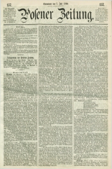 Posener Zeitung. 1860, [№] 157 (7 Juli) + dod.