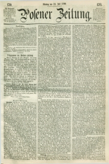 Posener Zeitung. 1860, [№] 170 (23 Juli) + dod.